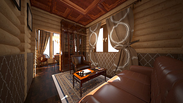 Фото из портфолио Коттедж п. Устиновка – фотографии дизайна интерьеров на INMYROOM