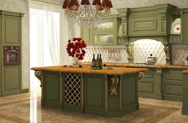 Фото из портфолио Идеи для кухни – фотографии дизайна интерьеров на InMyRoom.ru