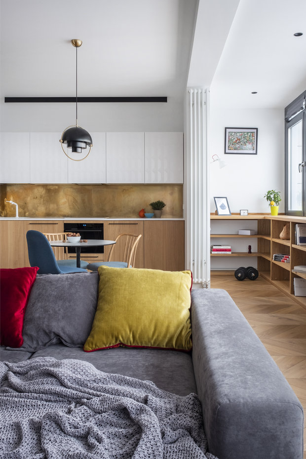 Фото из портфолио Квартира на Рублевском шоссе – фотографии дизайна интерьеров на INMYROOM