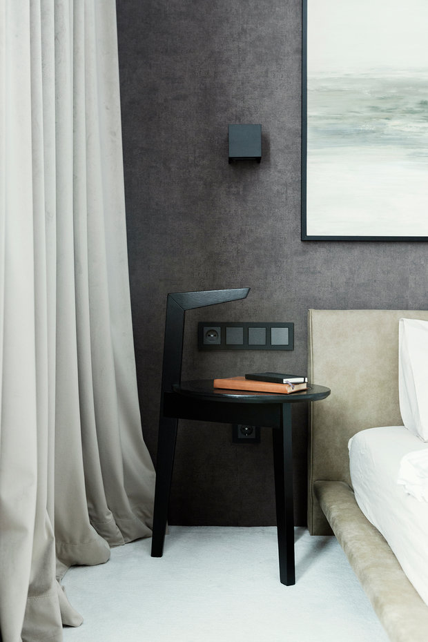 Фотография: Спальня в стиле Минимализм, Квартира, Проект недели, Минск, 3 комнаты, Более 90 метров, Татьяна Манцевич – фото на INMYROOM