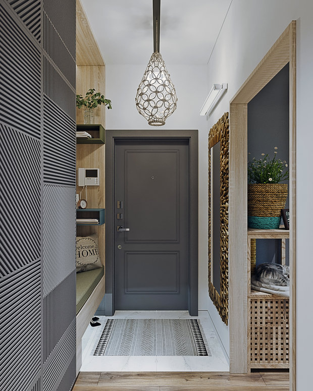 Фото из портфолио ЖК «РАССКАЗОВО», 65 М2, БОХО ШИК – фотографии дизайна интерьеров на INMYROOM