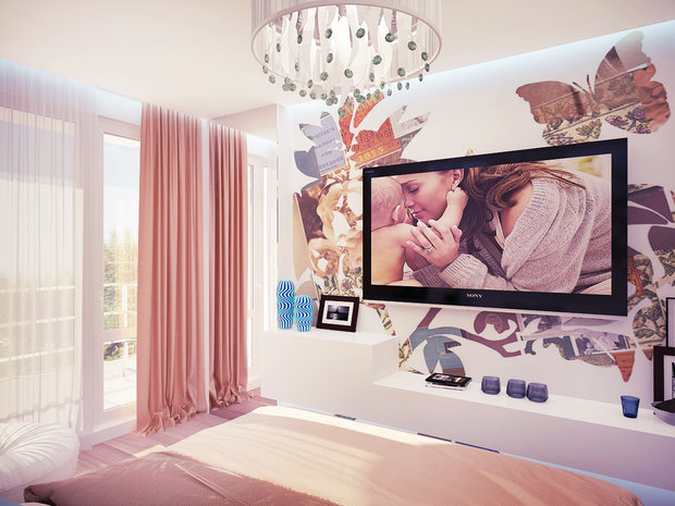 Фото из портфолио Спальня от "Vitta-Group" – фотографии дизайна интерьеров на INMYROOM