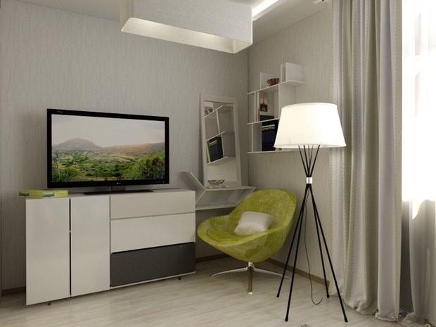 Фото из портфолио Черно-белое кино – фотографии дизайна интерьеров на INMYROOM