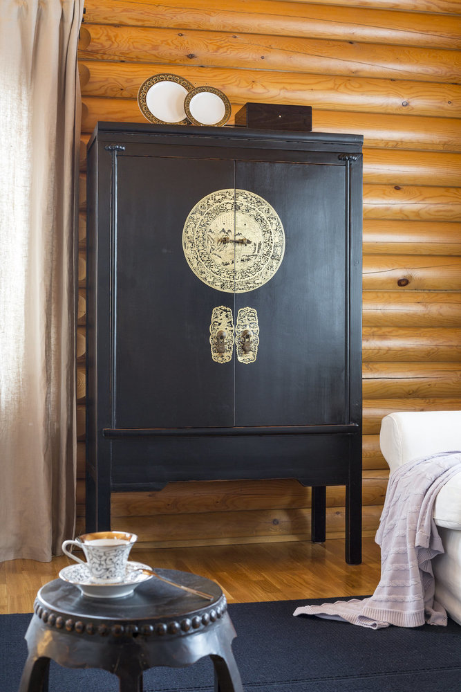 Фотография: Мебель и свет в стиле Восточный, Эклектика, Дом, Проект недели, Дача, Екатерина Тулупова, Московская область, дом из сруба – фото на INMYROOM Фотография: Мебель и свет в стиле Восточный, Эклектика, Дом, Проект недели, Дача, Екатерина Тулупова, Московская область, дом из сруба – фото на INMYROOM