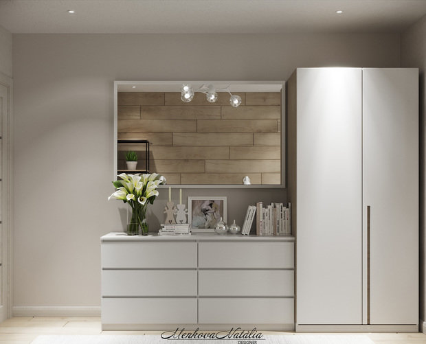 Фото из портфолио Спальня 10,22 м2 – фотографии дизайна интерьеров на INMYROOM