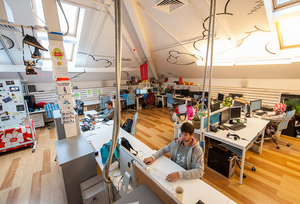 Фотография: Офис в стиле Лофт, Современный, Офисное пространство, Дома и квартиры – фото на INMYROOM