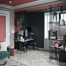 Фото из портфолио Яркий интерьер гостевой зоны в Санкт-Петербурге – фотографии дизайна интерьеров на INMYROOM