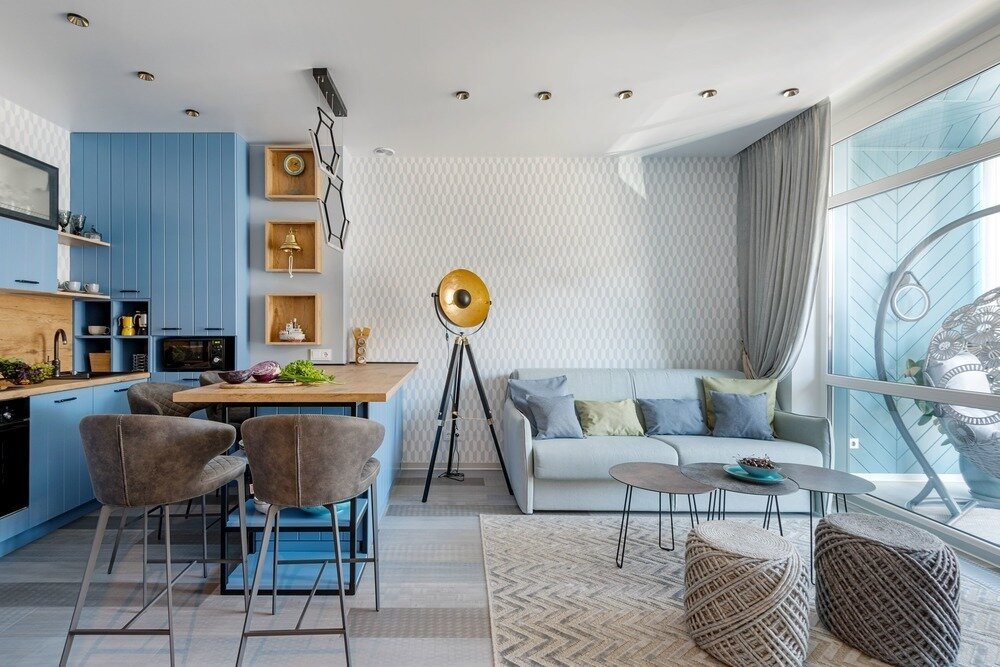 Фотография: в стиле , Малогабаритная квартира – фото на INMYROOM Фотография: в стиле , Малогабаритная квартира – фото на INMYROOM