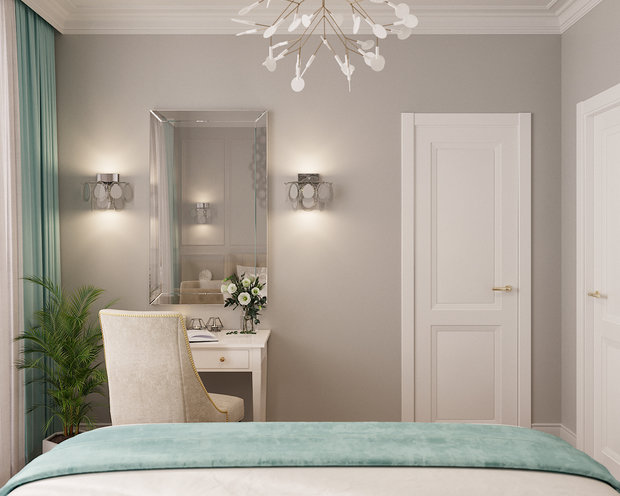 Фото из портфолио Современная классика в Москве 80кв – фотографии дизайна интерьеров на INMYROOM