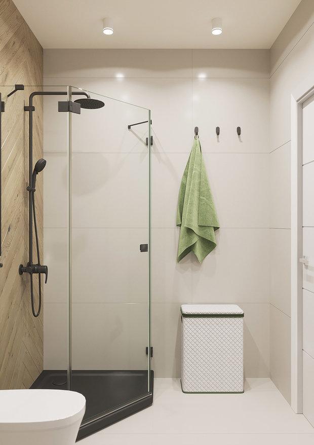 Фото из портфолио Проект квартиры-студии – фотографии дизайна интерьеров на INMYROOM