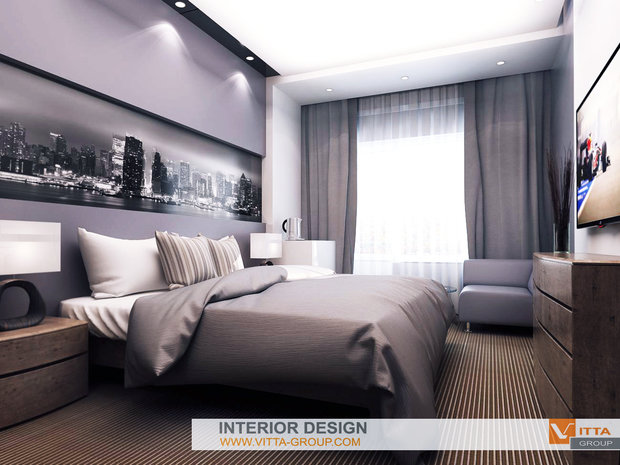 Фото из портфолио Номер в отеле – фотографии дизайна интерьеров на INMYROOM