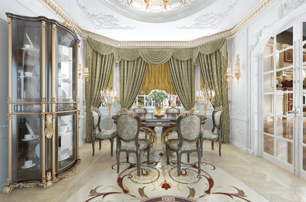Фото из портфолио Апартаменты 154 м2 в стиле БАРОККО  – фотографии дизайна интерьеров на INMYROOM