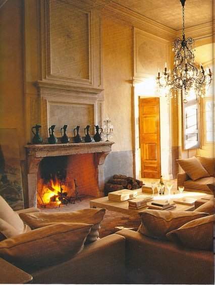 Фотография: Гостиная в стиле Прованс и Кантри, Классический, Современный – фото на INMYROOM