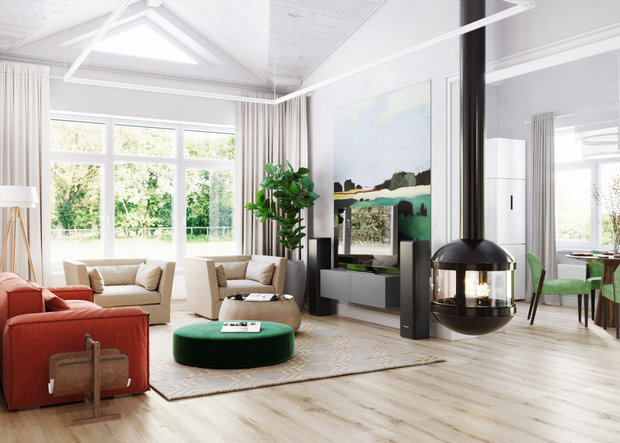 Фото из портфолио Впустить природу – фотографии дизайна интерьеров на INMYROOM