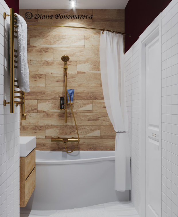 Фото из портфолио Капелька бордо – фотографии дизайна интерьеров на INMYROOM