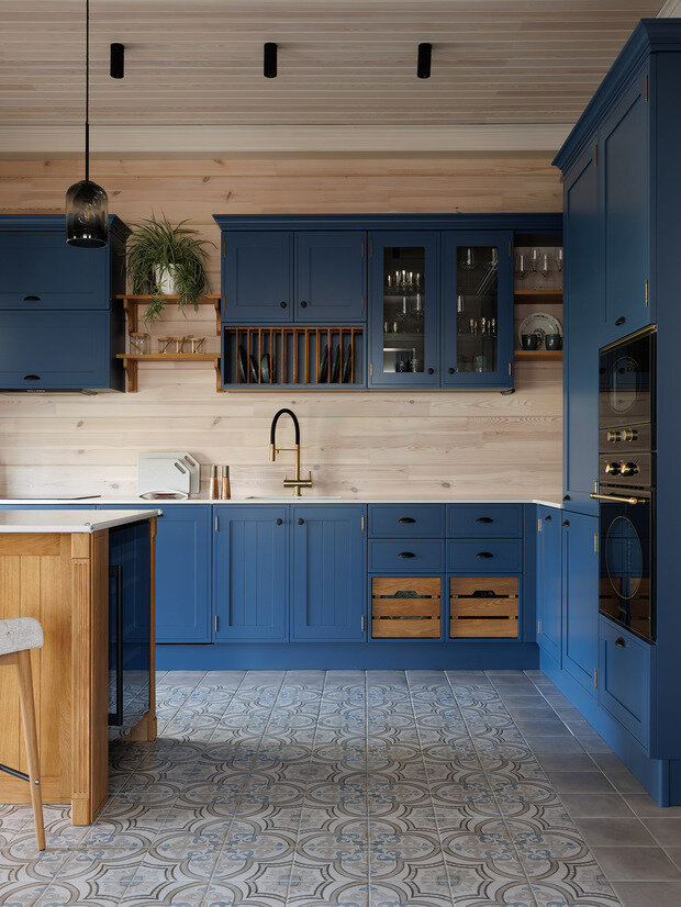 Фотография: Кухня и столовая в стиле Современный, Дом, Проект дня, Санкт-Петербург, Дом и дача, 4 и больше, Более 90 метров, минимализм с элементами скандинавского и нежных пастельных оттенков, Елена Куртина – фото на INMYROOM