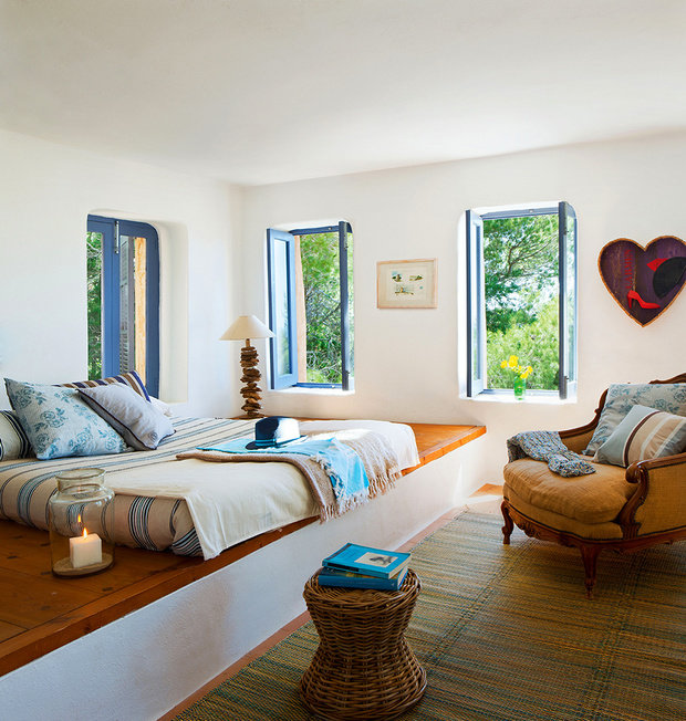 Фотография: Спальня в стиле Прованс и Кантри, Классический, Современный, Эклектика, Декор интерьера, Дом, Испания, Дома и квартиры, Бунгало – фото на INMYROOM