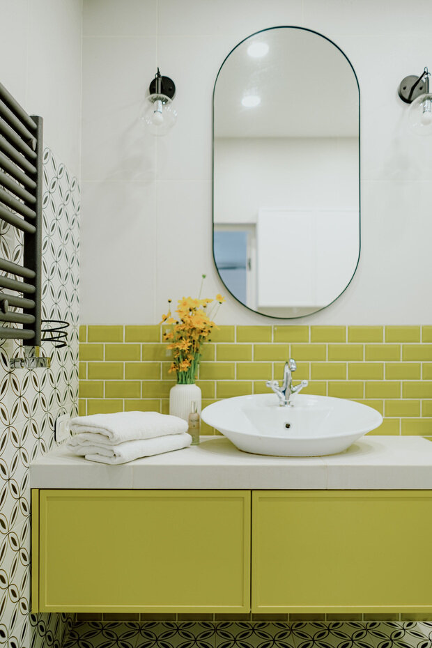 Фотография: Ванная в стиле Прованс и Кантри, Современный, Эклектика, Дом, Проект дня, Дача, Эко, Дом и дача, Беларусь, Блочный дом, 4 и больше, Более 90 метров, Алина Жучко – фото на INMYROOM