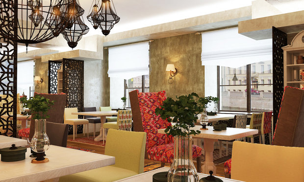 Фото из портфолио Ресторан восточной кухни – фотографии дизайна интерьеров на INMYROOM