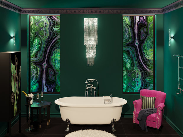 Фото из портфолио Туман и Бордо – фотографии дизайна интерьеров на INMYROOM