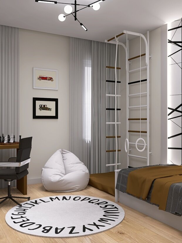 Фото из портфолио  г. Санкт-Петербург. Частичный проект двух детских и спальни – фотографии дизайна интерьеров на INMYROOM