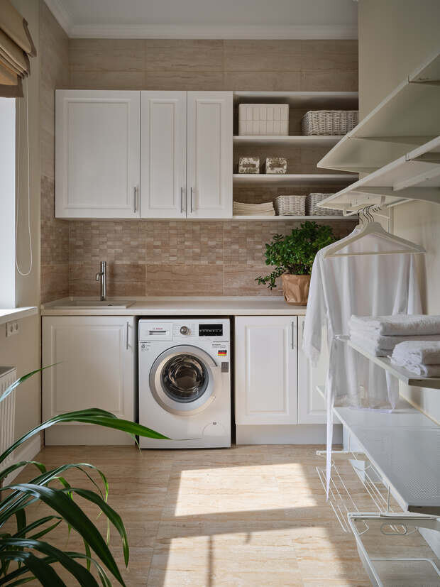 Фотография: Прочее в стиле Классический, Современный, Дом, Проект дня, Москва, Дом и дача, Блочный дом, 4 и больше, Более 90 метров, классический с современными элементами, Екатерина Бачурина – фото на INMYROOM