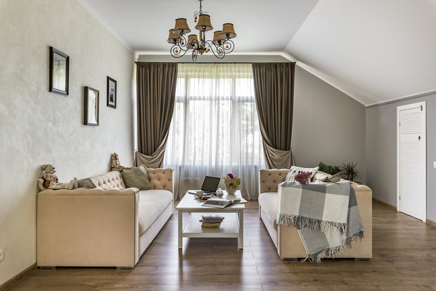 Фото из портфолио Загородная классика – фотографии дизайна интерьеров на INMYROOM