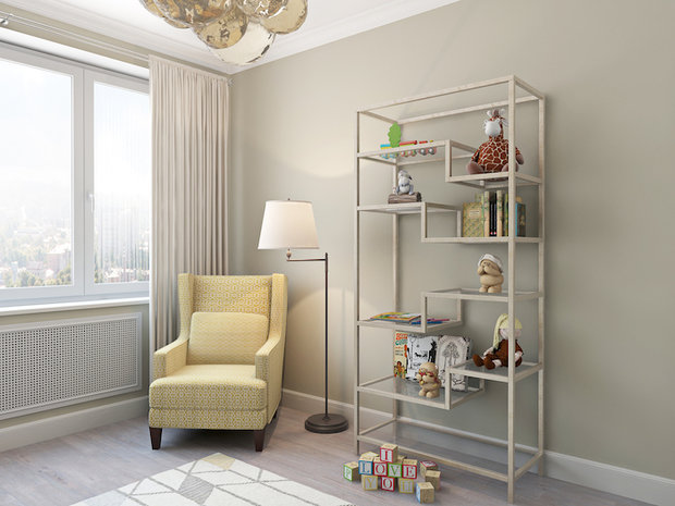 Фото из портфолио Нежная палитра – фотографии дизайна интерьеров на INMYROOM