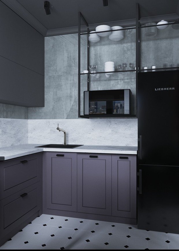 Фото из портфолио Квартира Хрущевка – фотографии дизайна интерьеров на INMYROOM