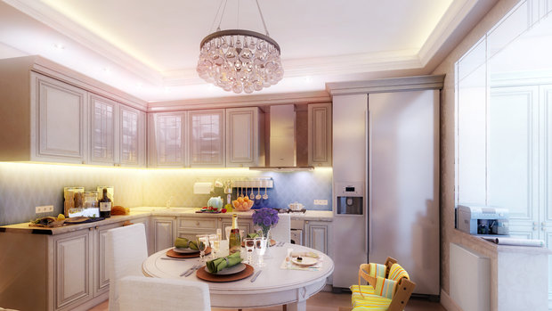 Фото из портфолио Улица Опрокиднева, 111 м2 – фотографии дизайна интерьеров на INMYROOM