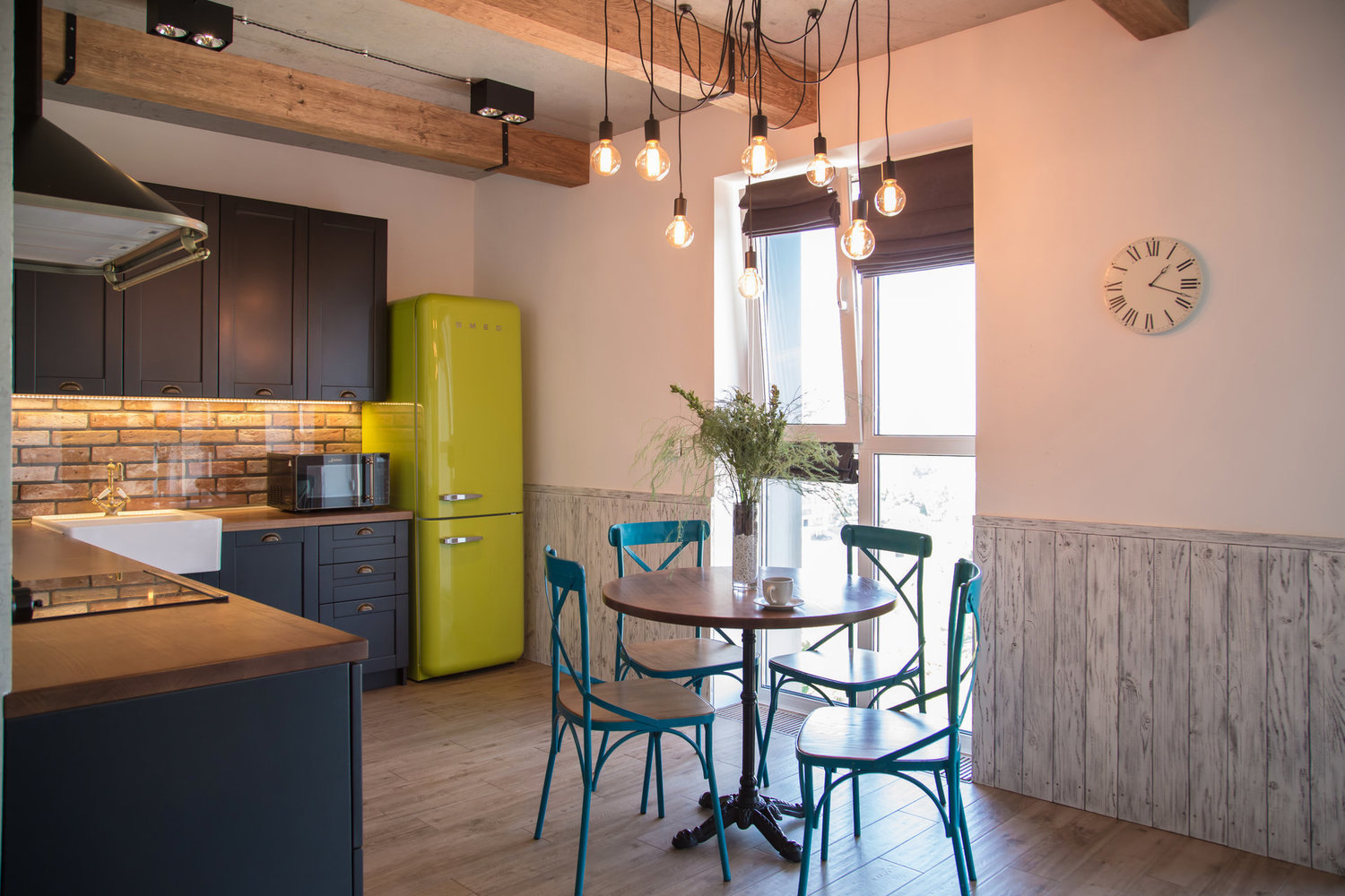 Фотография: Кухня и столовая в стиле Скандинавский, Советы, Стены, Декоративная штукатурка, Dali decor, Dali-Decor – фото на INMYROOM Фотография: Кухня и столовая в стиле Скандинавский, Советы, Стены, Декоративная штукатурка, Dali decor, Dali-Decor – фото на INMYROOM