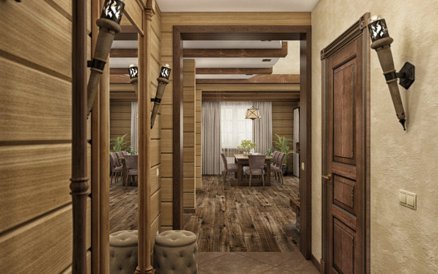 Фото из портфолио Дом в Московской области – фотографии дизайна интерьеров на INMYROOM