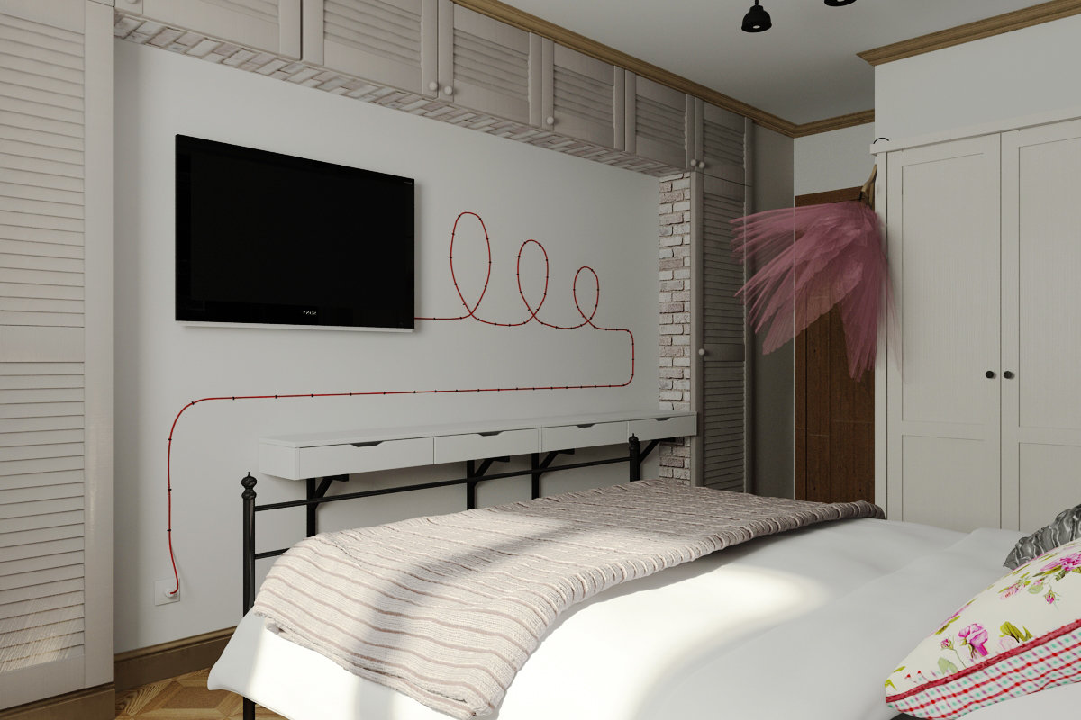 Фотография: Спальня в стиле Лофт, Эклектика, Квартира, Дома и квартиры, IKEA, Проект недели – фото на INMYROOM