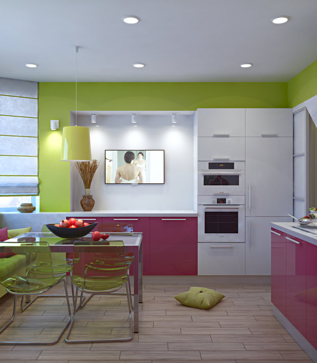 Фото из портфолио Радужный гранат – фотографии дизайна интерьеров на INMYROOM