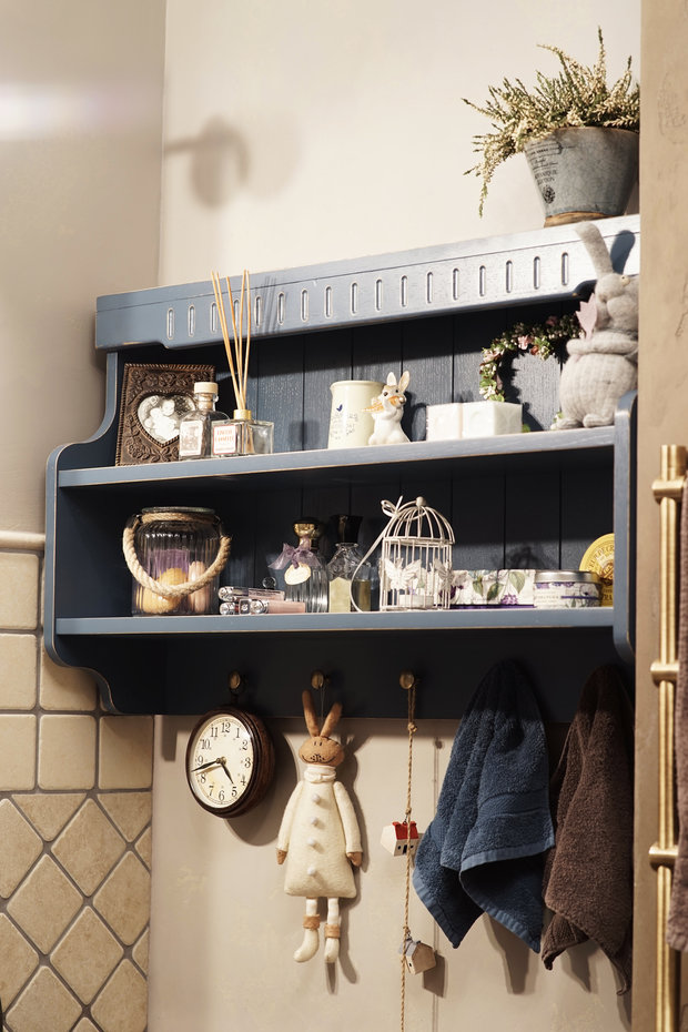 Интерьер ванной в стиле Прованс и Кантри