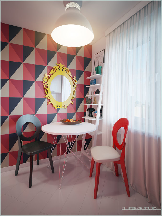 Фото из портфолио Квартира в стиле Поп-Арт – фотографии дизайна интерьеров на INMYROOM