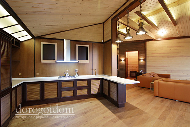 Фото из портфолио Шале в Крымских горах – фотографии дизайна интерьеров на InMyRoom.ru