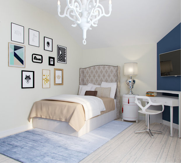 Фото из портфолио Гатчинское настроение – фотографии дизайна интерьеров на INMYROOM