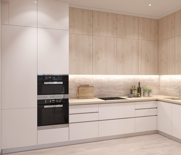 Фото из портфолио ЖК «Резиденция композиторов» 83 кв.м. – фотографии дизайна интерьеров на INMYROOM