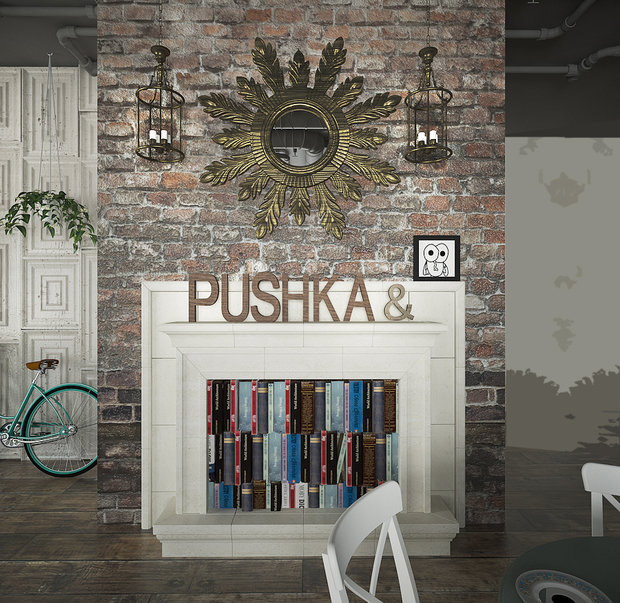 Фото из портфолио Ресторан актуального дизайна – фотографии дизайна интерьеров на INMYROOM