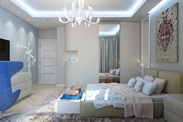 Фото из портфолио Спальня в стиле ар-деко – фотографии дизайна интерьеров на INMYROOM
