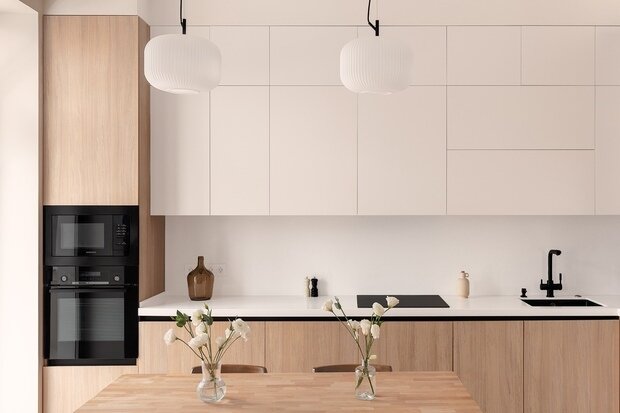 Фотография: Кухня и столовая в стиле Современный, Эко, Квартира, Проект недели, Сталинка, Казахстан, Кирпичный дом, 4 и больше, Более 90 метров, Алматы, FM Interiors, Фариз Мамедов – фото на INMYROOM