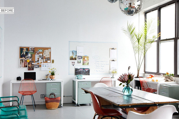 Фото из портфолио Винтажный ДЕКОР в творческой мастерской: ДО и ПОСЛЕ – фотографии дизайна интерьеров на INMYROOM