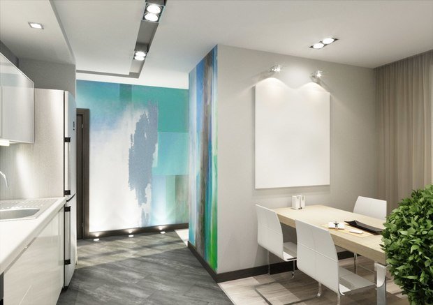 Фото из портфолио Квартира-студия – фотографии дизайна интерьеров на INMYROOM