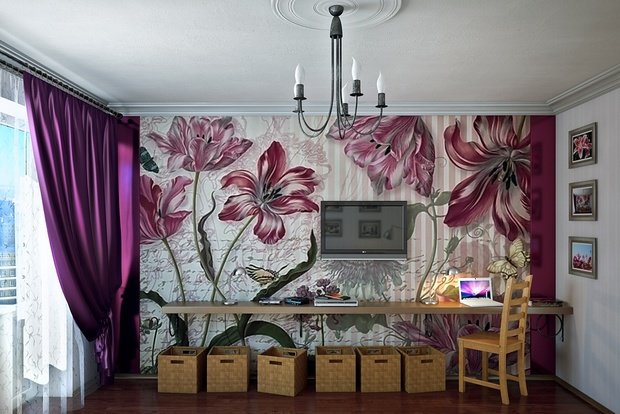 Фото из портфолио Гостиная в тёмных тонах – фотографии дизайна интерьеров на INMYROOM