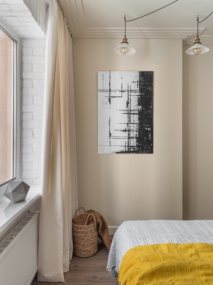 Фотография: Спальня в стиле Современный, Скандинавский, Квартира, Проект недели, 3 комнаты, 60-90 метров, Саратов, Quadrum, ПРЕМИЯ INMYROOM – фото на INMYROOM Фотография: Спальня в стиле Современный, Скандинавский, Квартира, Проект недели, 3 комнаты, 60-90 метров, Саратов, Quadrum, ПРЕМИЯ INMYROOM – фото на INMYROOM