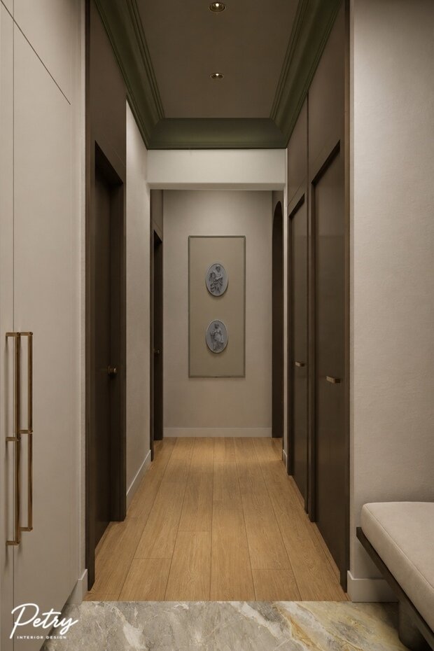Фото из портфолио 75,46 м² для мамы и дочки: интерьер квартиры из Санкт-Петербурга – фотографии дизайна интерьеров на INMYROOM