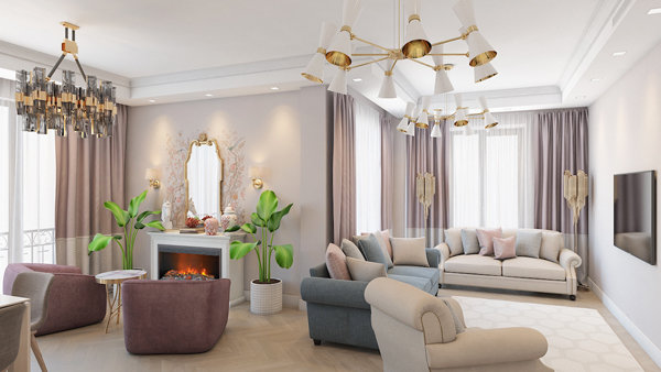 Фото из портфолио #квартирадлягульнары – фотографии дизайна интерьеров на INMYROOM