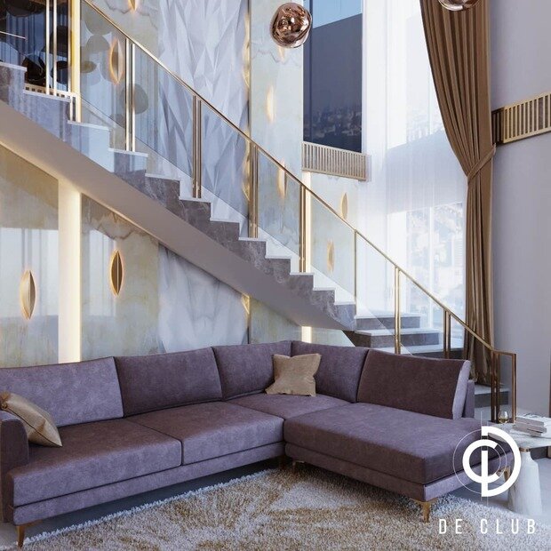 Фото из портфолио Квартира 150 м² в ЖК «Сердце Столицы». Современный стиль – фотографии дизайна интерьеров на INMYROOM