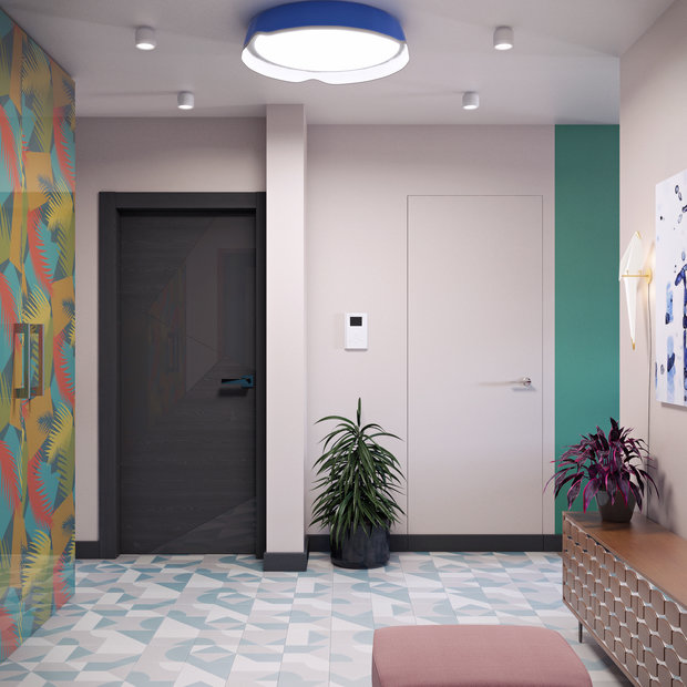 Фото из портфолио Colorblock – фотографии дизайна интерьеров на INMYROOM